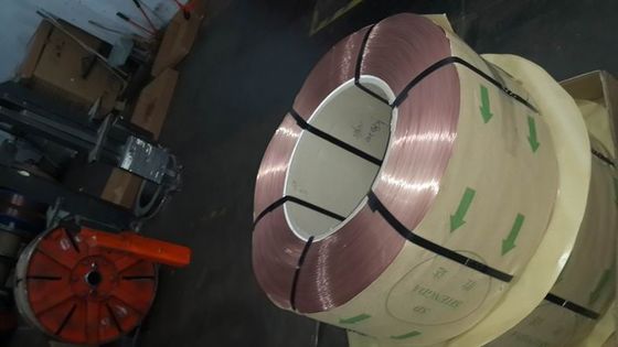 Acier enduit en bronze de fil de perle pour le vélo