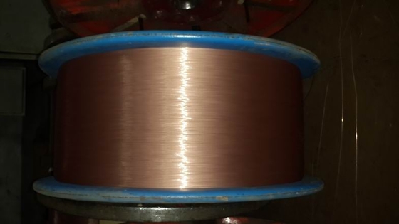 le fil de perle de pneu de 0.89mm Copperize/pneu en acier de vélo câble le taux de rendement durable 94%