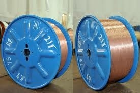 Corde enduite de fil d'acier d'en cuivre de pneu de bicyclette, Cu à haut carbone 98,3% de fils d'acier