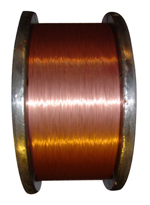 Pneu plaqué de cuivre de fil d'acier du diamètre 1.2mm, 1860Mpa cassant la force