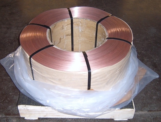 Le haut fil en acier de perle de l'en cuivre 0.49g/kg avec le bronze durable a enduit