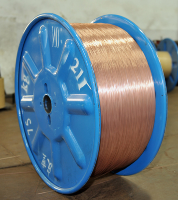 Le laiton a plaqué le fil en acier Φ1.4MM, résistance de perle à la traction 1980Mpa