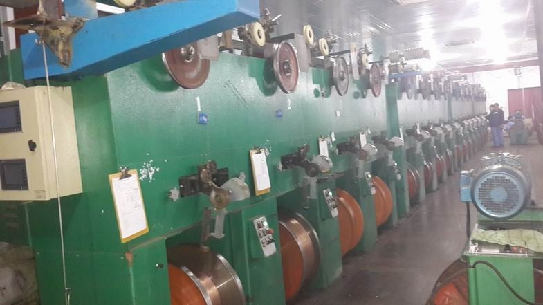 Fil machine d'acier au carbone avec le bronze de diamètre de 23mm enduit